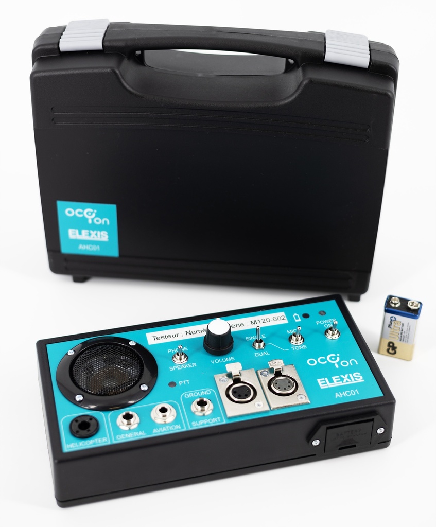 AHC01 - Appareil de Contrôle de casque audio